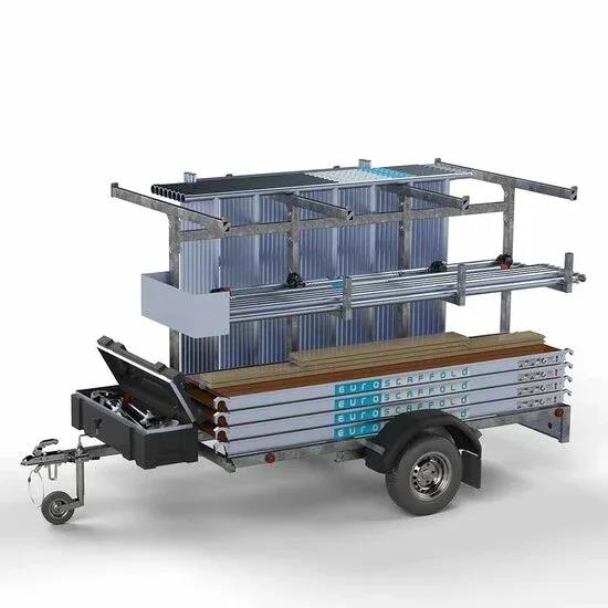 Rolsteiger met steigeraanhanger – Alumexx Light 10,2 meter
